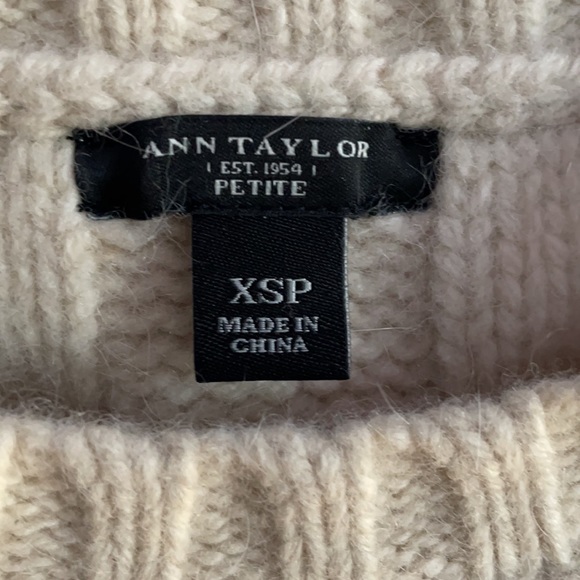 Ann Taylor Pearl Crewneck Sweater - Picture 3 of 5